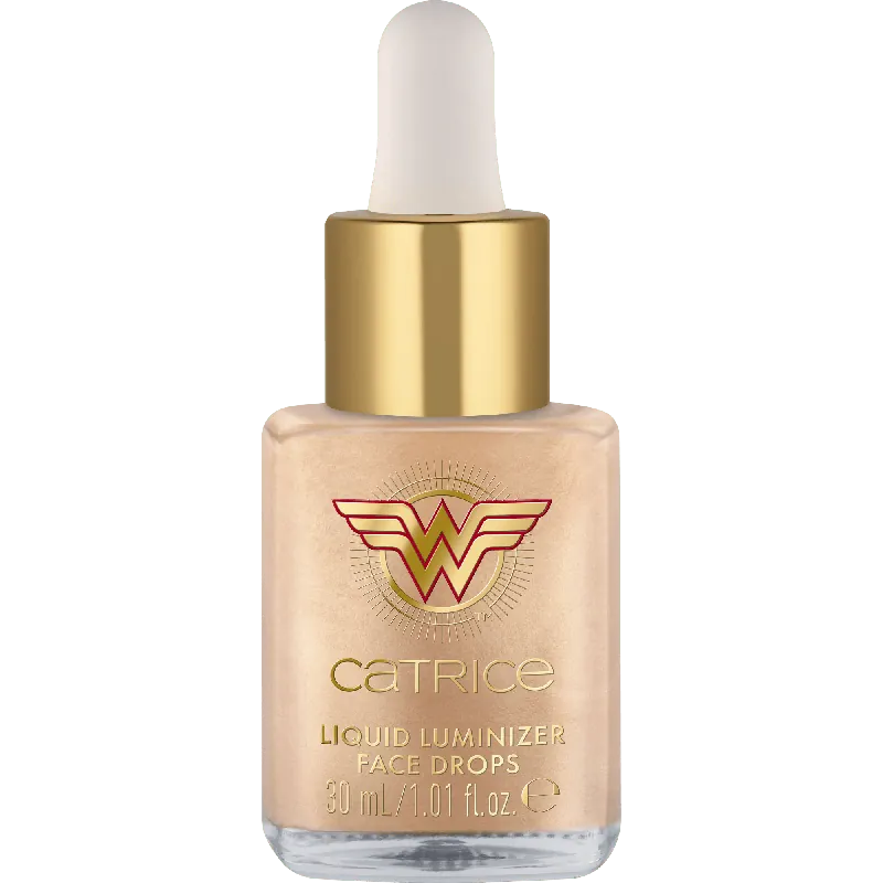 Catrice Wonder Woman Liquid Luminizer Face Drops Halpa