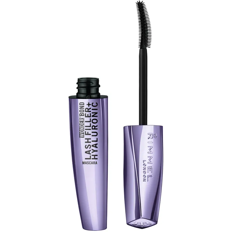 Asiakkaiden Suosikki Rimmel Wonder’Bond Lash Filler + Hyaluronic Mascara 002 Brown