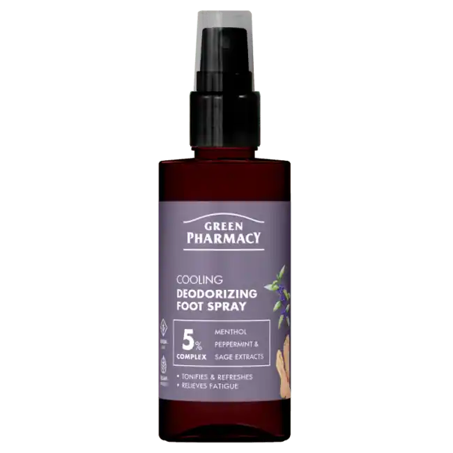 Green Pharmacy Cooling Deodorizing Foot Spray Lähetetään Heti