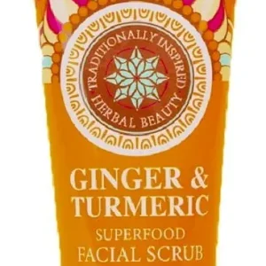 Beauty Formulas Ginger & Turmeric Facial Scrub Uusi Kokoelma