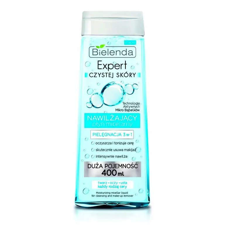 Uusi Malli Bielenda Expert 3in1 Moisturizing Micellar Cleanser