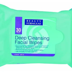 Uusi Kokoelma Beauty Formulas Deep Cleansing Facial Wipes