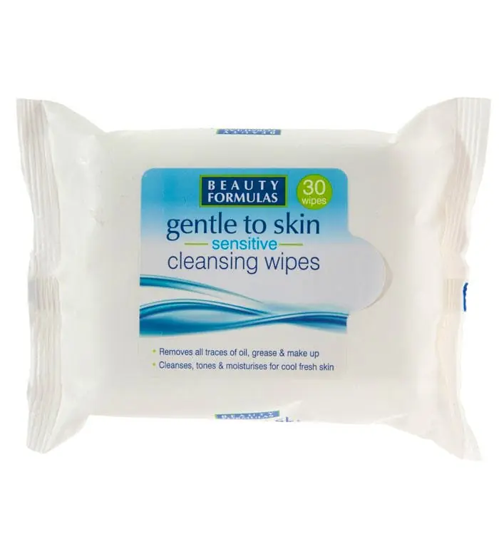 Älä Missaa Beauty Formulas Gentle To Skin Sensitive Cleansing Wipes