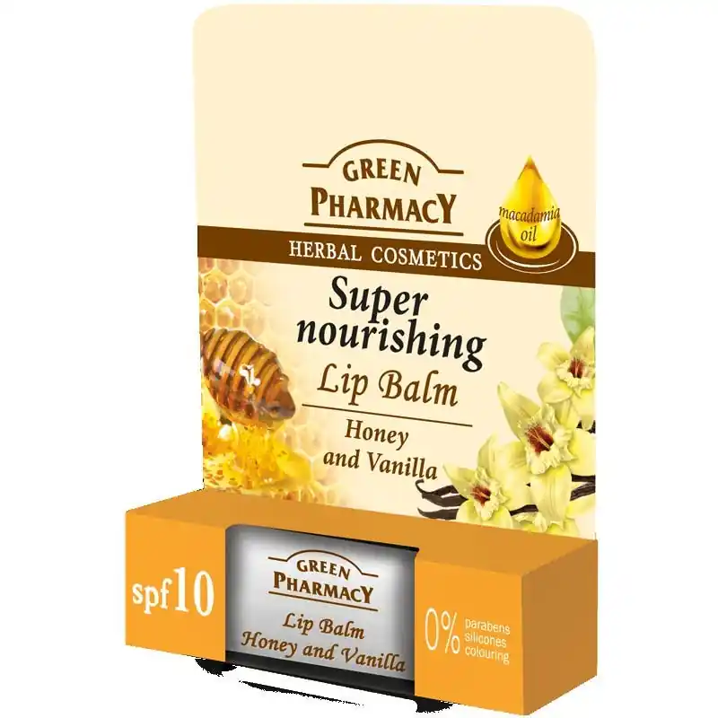 Eniten Myyty Green Pharmacy Super Nourishing Honey & Vanilla Lip Balm