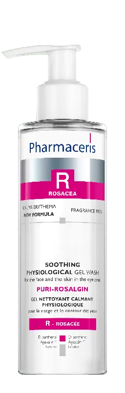 Pharmaceris Puri-Rosalgin Soothing Physiological Face Gel Wash Alennettu Hinta
