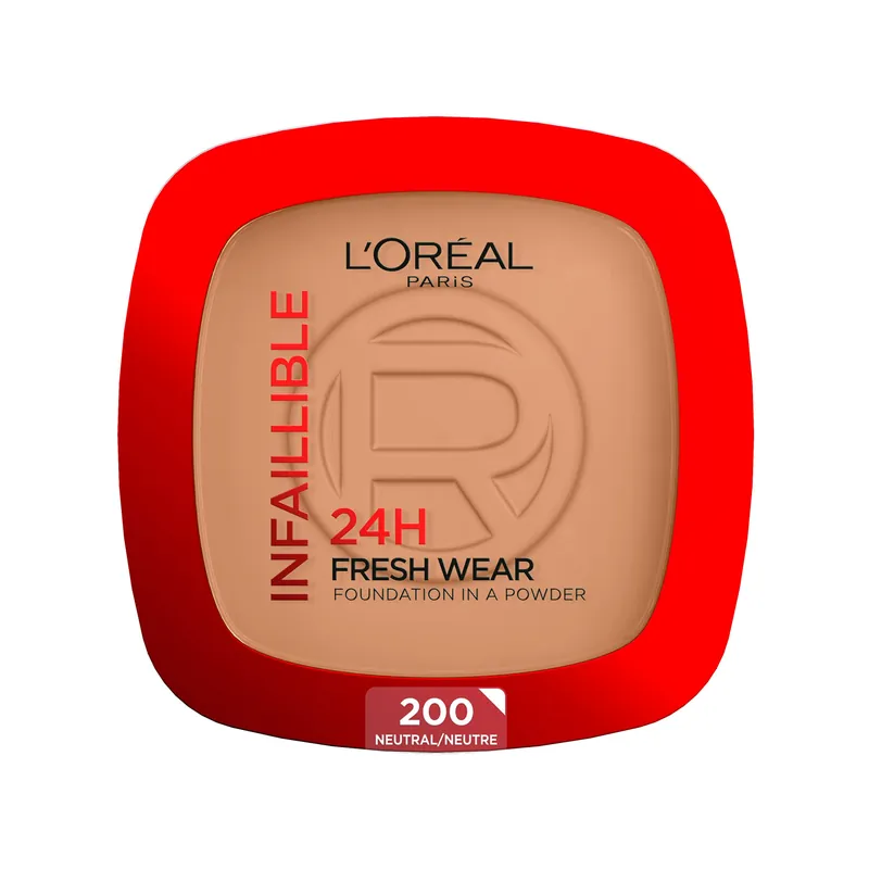 L'Oréal Paris Infaillible Fresh Wear 24H Powder Foundation 200 Neutral Erikoistarjous