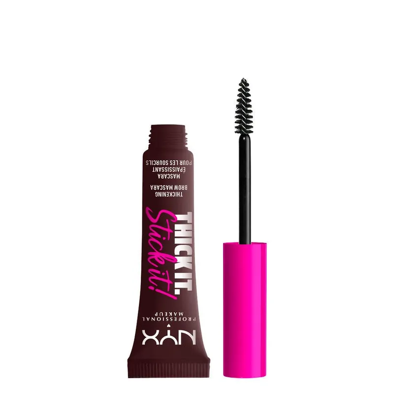 Suosittu NYX Professional Make-Up Thick It. Stick It! Brow Mascara Espresso