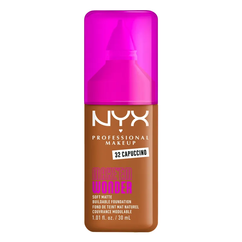 NYX Professional Make-Up Make Em Wonder Foundation 32 Capuccino Viikonlopputarjous