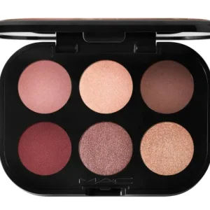 Rajoitettu Tarjous MAC Connect In Colour Eye Shadow Palette Embedded In Burgundy