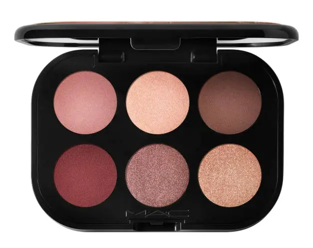 Rajoitettu Tarjous MAC Connect In Colour Eye Shadow Palette Embedded In Burgundy