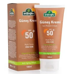 Arifoğlu Aurinkovoidetta Aloe Veralla SPF 50+ 100ml (3.38 floz) Edullinen Hinta