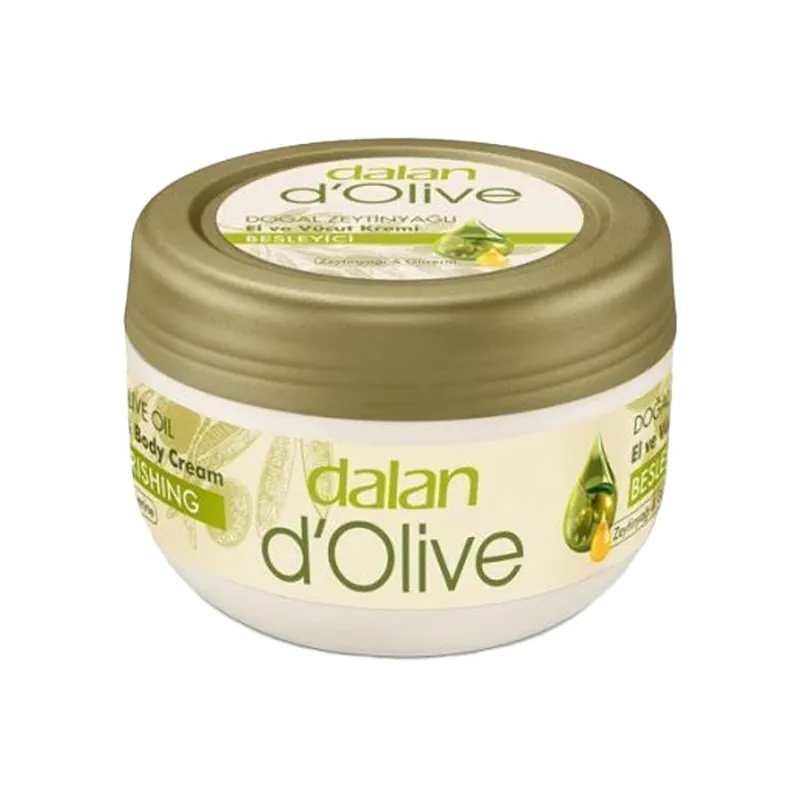 Dalan D Olive Pure oliiviöljyä sisältävä ravitseva kosteusvoide 300 ml (10.14 floz) Sertifioitu