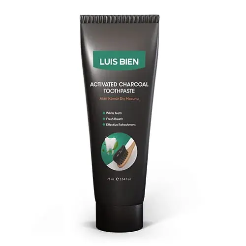 Luis Bien Aktiivihiilihammastahna, 75 ml 2.53 fl oz Halpa