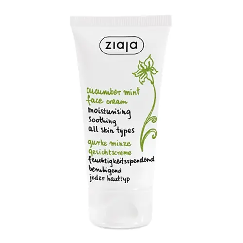 Korkea Laatu Ziaja Kurkku ja minttu SPF6 -kasvovoide, 50 ml 1.7 fl oz