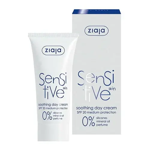 Ziaja Herkkä päivävoide SPF20, 50 ml 1.7 fl oz Asiakkaiden Suosikki