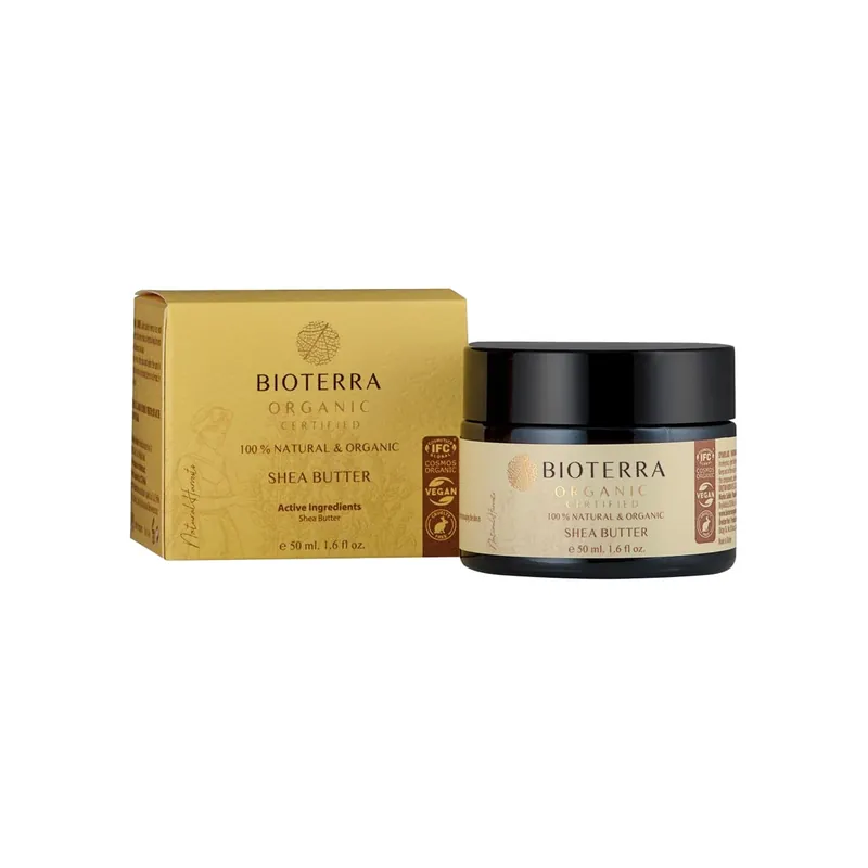 Bioterra Luomu sheavoivoide 50 ml (1.69 floz) Alennus