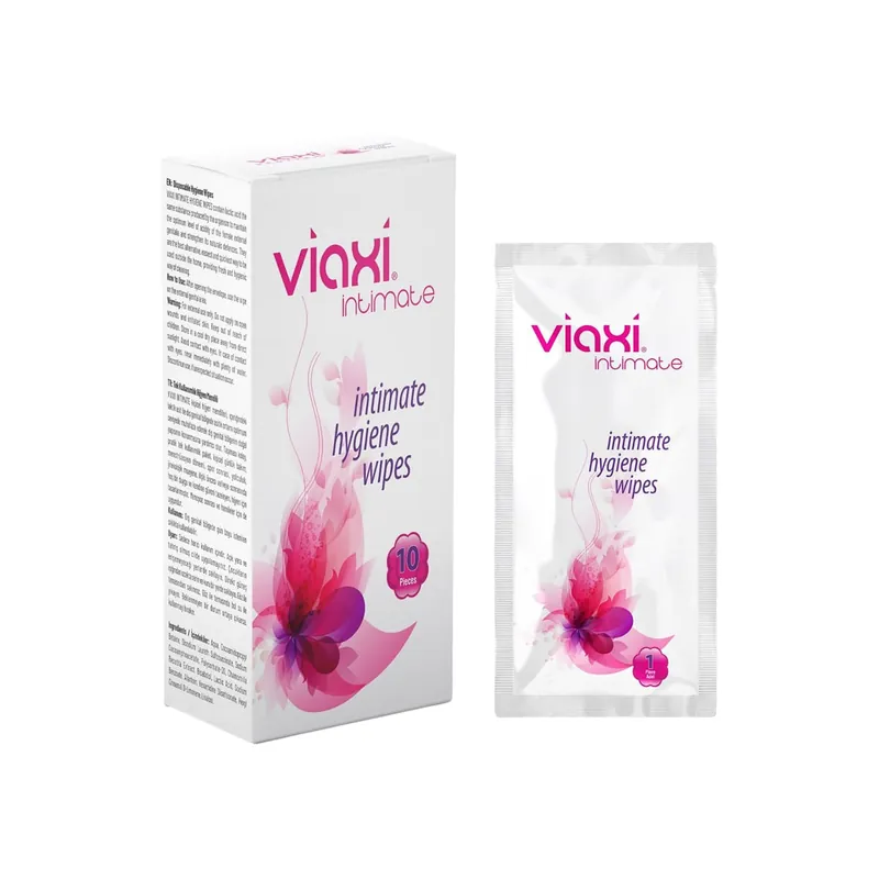 Viaxi Intiimihygieniapyyhkeet – 10 kpl Turvallinen Maksu