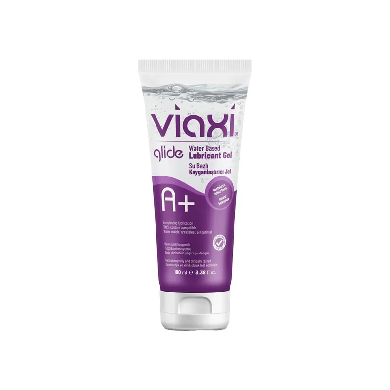 Suosittu Viaxi Vesipohjainen A+ liukuvoidegeeli 100 ml (3.38 floz)