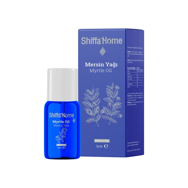 Shiffa Home Myrttiöljy 5 ml (0.16 floz) Sertifioitu