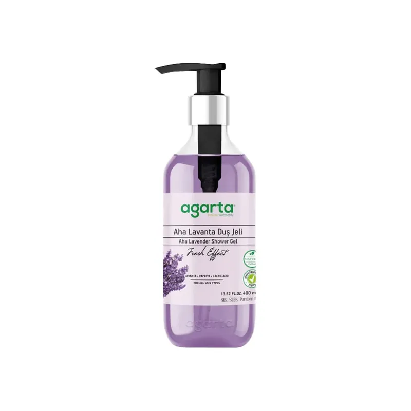 Agarta Luonnollinen Aha-laventelisuihkugeeli 400 ml (13.52 floz) Tukkuhinta