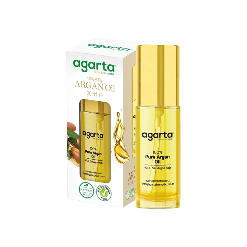 Agarta Kylmäpuristettu puhdas arganöljy 20 ml (0.67 floz) Bestseller