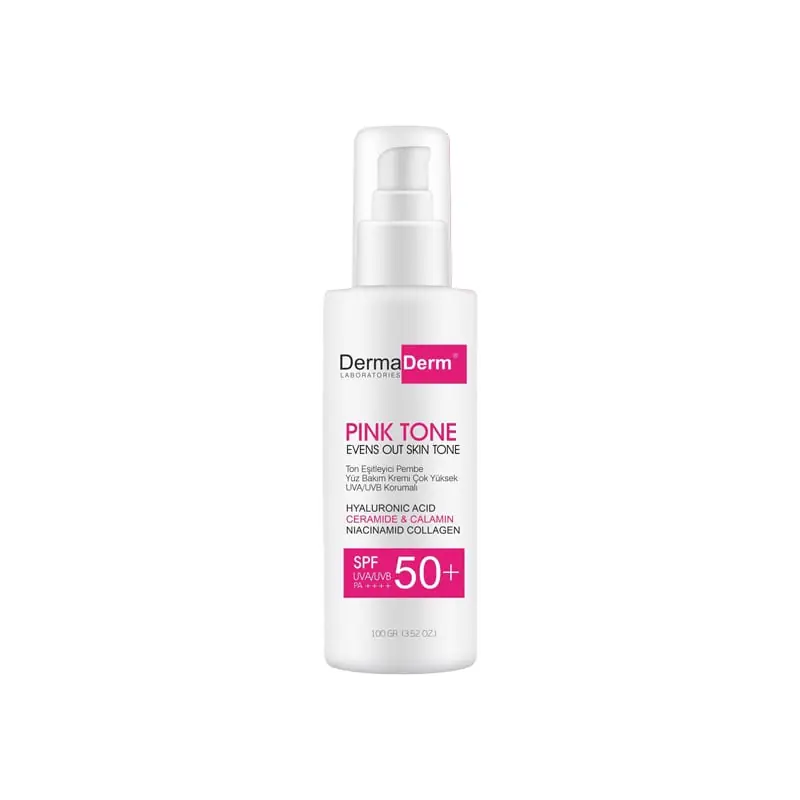 DermaDerm Luonnollista sävyä tasapainottava aurinkovoide SPF 50 100 ml (3.38 floz) Viimeinen Mahdollisuus