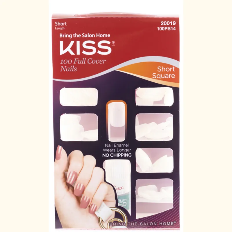 100 Full Cover Artificial Nails Alennettu