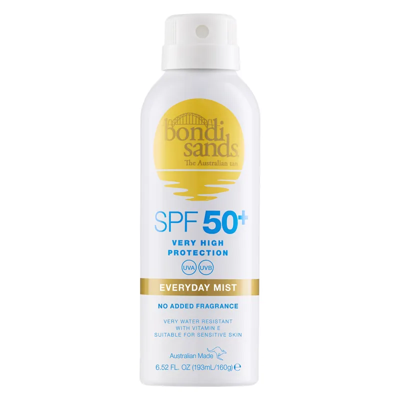 SPF50+ Everyday Aerosol Mist Spray Uutuus