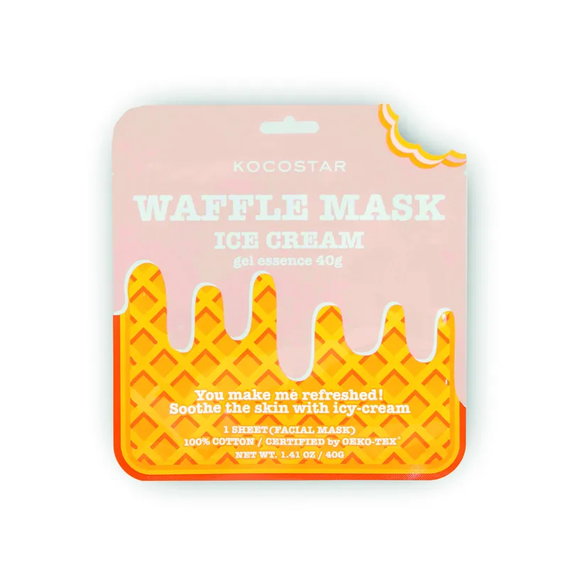 Edullinen Waffle Mask Icecream